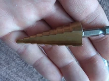 Step-Drill-Bit-Set Hole-Cutter Core Titanium-Coated Wood 4-12mm Metal HSS Straight Groove