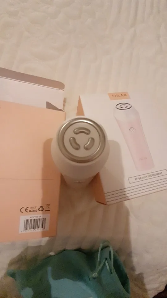 Отзыв о товаре ANLAN rf лифтинг аппарат массажер для лица микротоки для лица рф лифтинг аппарат RF Устройство для красоты RF лифтинг для лица радиочастотная мезотерапия для лица омоложение кожи лифтинг укрепляющее удаление морщин от пользователя R***r