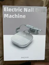 Nuevo diseño de lijadora eléctrica de uñas, 35000 RPM, máquina de manicura de Metal con pantalla HD, equipo de arte de uñas