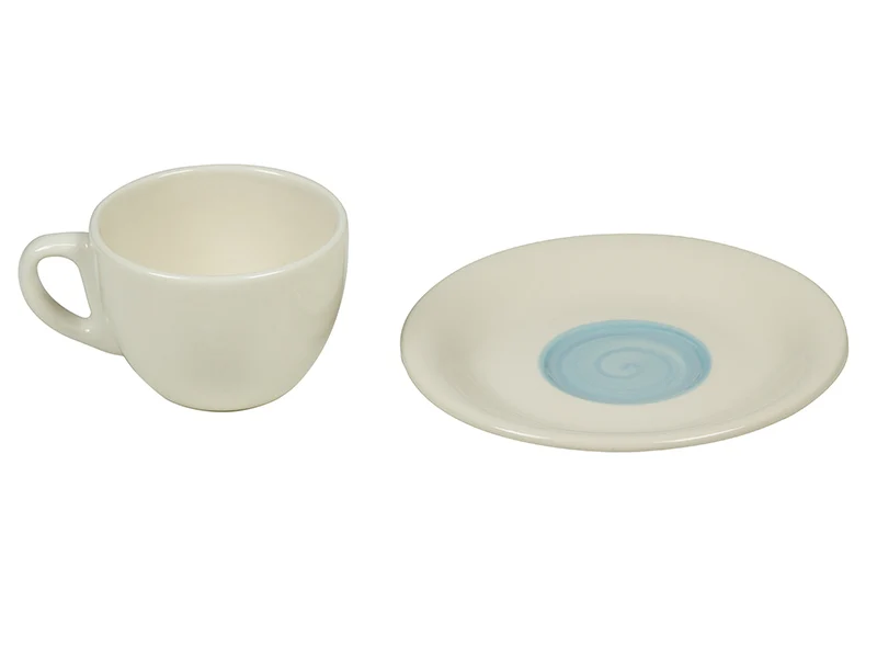 Coffee Set(12 pcs) China crockery Blue