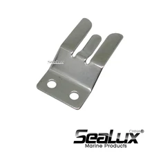 Sealux Marine Grade Stainless Steel Hardware Microphone Clip Marine Accessories RV Car Truck sealux marine grade stainless steel 304 table bracket set removable multiple usage for house boat marine accessories hardware
