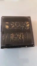 Juego de 10 unidades de cinta Washi negra y dorada, cinta adhesiva Vintage con diseño de galaxia, cinta adhesiva decorativa, pegatina para álbumes de recortes, papelería y diarios