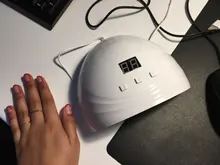 ROSALIND-Lámpara LED de 36W para secado de uñas, lámpara UV para uñas, esmalte de uñas en Gel, temporizador de 30/60/99s, Sensor automático, herramientas de manicura