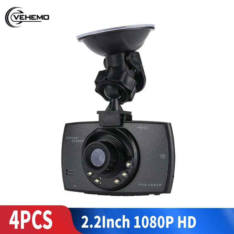 Dash Cam DVR Premium Driving Recorder Auto Off Automobile HD Wide Angle Smart Camcorder 1080P Video Recorder