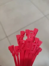 20 piezas 5x200 5*200 anchura 4,8mm blanco negro color puede perder sujetacables de nylon nudo corbata liberar Número de embalaje reutilizable