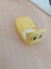 20 piezas de papel desechable para uso en viajes al aire libre, caja de espuma de Color aleatorio, TSLM1