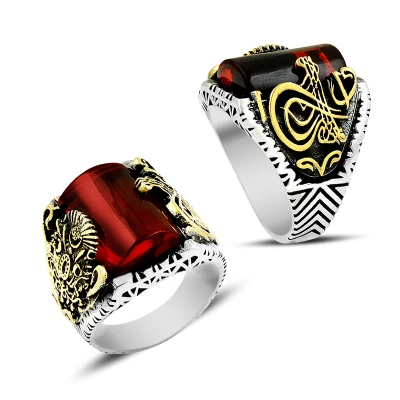 

925 Silver Handcraft Elegant Men Rings