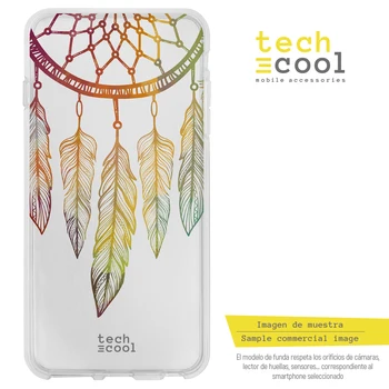 

FunnyTech®Silicone Case for Huawei P20 Lite l Dreamcatcher color varied