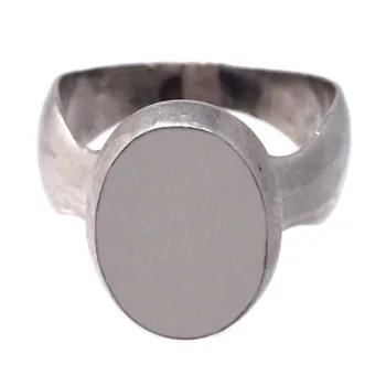 

Stamp 925 Sterling silver m oval body uneven sizes 17-16 [AB7188GR] -Customizable-RECORDING INCLUDED IN THE PRICE