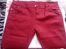 Pantalones de lápiz elásticos de Otoño de color caramelo de cintura media con cremallera ajuste delgado de Jean femenino 2018 de moda Pantalones largos