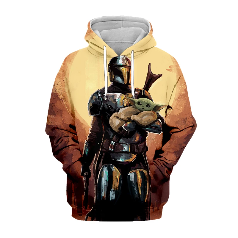 

Star Wars The Mandalorian Hoodie 3D Print Hoodies Harajuku Sweatshirts Cosplay Costumes Casual Coat Jacket Sudaderas Hombre H59