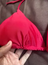 Bañador sexy de mujer, conjunto de bikini brasileño de dos piezas con sujetador de realce, ropa de baño, traje de baño para mujer