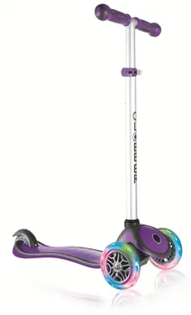 

Scooter Primo plus lights, luminous wheels, purple Globber 442-103