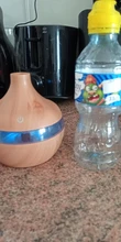 Humidificador de aire eléctrico de 300ML con USB, difusor de Aroma, niebla, aceite de grano de madera, aromaterapia, Mini, con 7 luces LED, para coche, casa y oficina