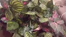 10 Style 1pc Artificial Decoration Vivid Vine Rattan Leaf Vagina Grass Plants Grape Leaves
