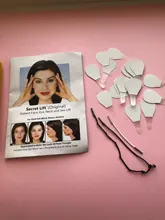 40 unids/set fino e Invisible cara adhesivos faciales línea Facial arrugas flácida la piel en forma de V Estiramiento Facial para cara