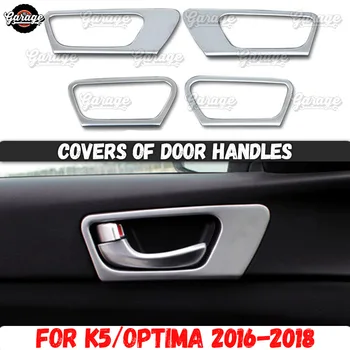 

Covers of door handles case for KIA K5/Optima 2016-2018 ABS plastic molding 1 set / 4 pcs decoration car interior