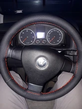 Braid-Cover Needles Auto-Accessories Steering-Wheel Artificial-Leather DIY Car And Thread