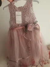 Vestido de flores para bebé recién nacido, ropa bonita de verano para niña pequeña, ropa de encaje de tul para fiesta de Navidad, 1 año de cumpleaños