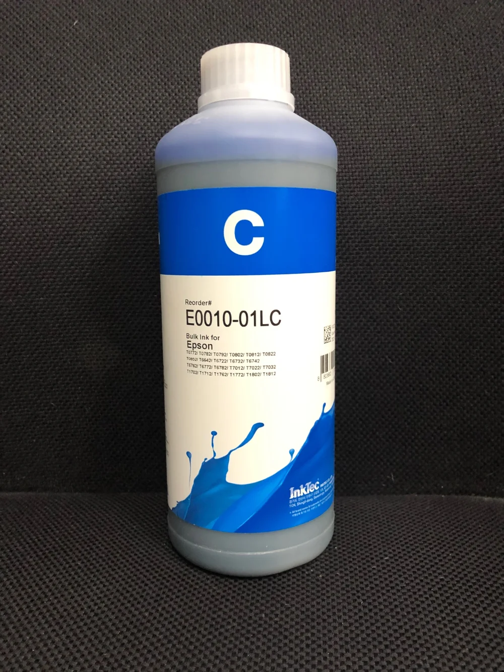 Чернила 1л(1000ml) INKTEC PREMIUM(Made in Korea) E0010(T0821-T0826) для EPSON R270\R290\T50\P50\L850\L800\L805