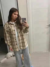 Oversized Shirts Clothing Tops Button Female Blouse Long-Sleeve Toppies Vintage Plus-Size