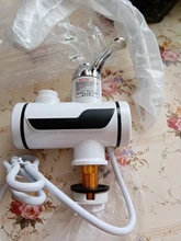 Cocina eléctrica grifo calentador de agua instantánea grifo de agua caliente calentador de frío calefacción grifo sin tanque de calentador de agua instantáneo