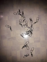 20 piezas pike pesca accesorios horóscopo Pin conector rodamiento rodante giratorio de resorte de acero inoxidable señuelo para anzuelo gira abordar