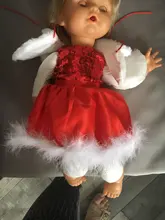 2021 nuevo 17 pulgadas nuevo bebé nacido 43cm muñeca Ropa Accesorios conejo blanco de 3 piezas traje para bebé regalo de cumpleaños