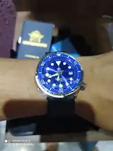 Mechanical Watches Ceramic Bezel Tuna Addies Dive NH35 300m Automatic-Steel Mens Stainless