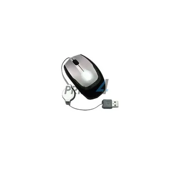 

Mouse Ottico 800 DPi con Cavo Retrattile. 3 Tasti+ Scroll