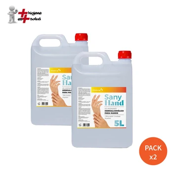 

X2 Pack Sany Hand 5L Anti-bacterial Hand sanitizer Gel