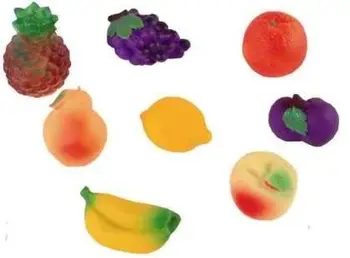 

Set of fruits (8 subjects) (PVC) (Russia)