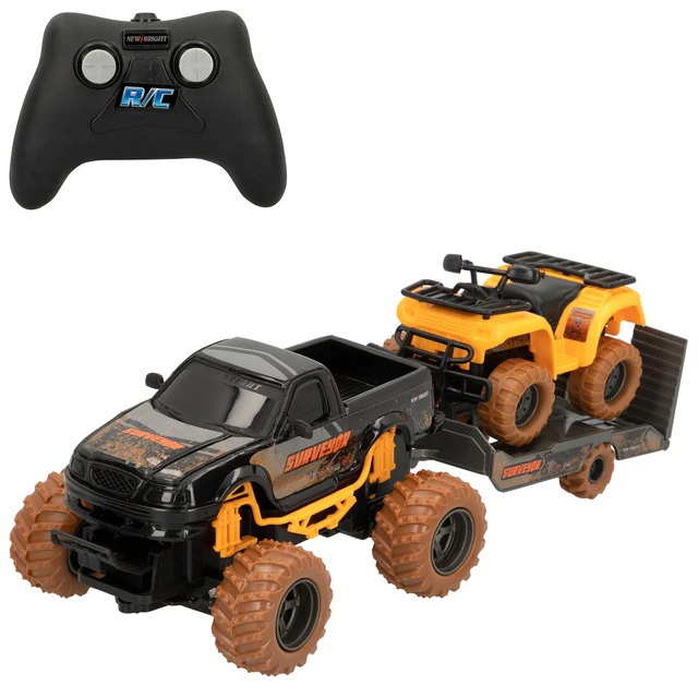 New Bright 1:24 Scale Monster Truck Remote Controlled Twin Pack