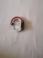 Mosquetón de mochila de anillo en D, Clip de engranaje, gancho giratorio para acampar al aire libre, gancho de aleación de aluminio con hebilla de rotación