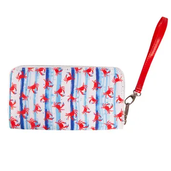 

BiggDesign Crab Pattern Wallet