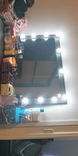 Bulbs Vanity-Lights Wall-Lamp Dressing Make-Up-Mirror-Light Dimmable Hollywood LED Bathroom