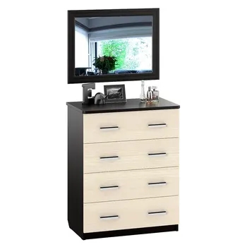 

Chest of md-k1 with mirror color Wenge/Oak, Mirror (Wenge)
