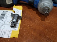 Llave de impacto eléctrica sin escobillas, accesorios de eje de 18V, llave inalámbrica de uso único/Dual, accesorio de herramienta eléctrica, 1 ud.