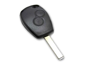 

Remote Key shell 2 buttons with blade VA2 battery case without Transponder chip for Renault Clio Modus Twingo Kangoo