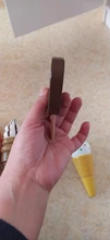 Juego de helados de madera para niños, juguete para juego de imitación, cocina, juguetes de madera para niños, preescolar, niña, niño, Montessori, 4 unidades/lote