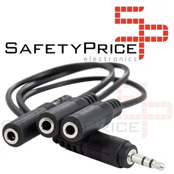 

Cable duplicator audio Splitter earphone Jack 3.5mm Splitter 1 male to 3 female