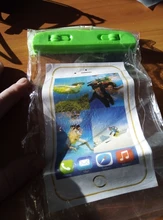 Sellado de bolsas resistentes al agua para teléfono con correa proteger bolsa seca funda protectora 3,5-6 pulgadas teléfono inteligente piscina bolsas