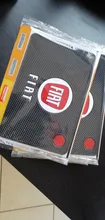 Alfombrilla antideslizante para salpicadero Interior de coche, alfombrilla antideslizante de silicona de PVC para Fiat Abarth 500 Tipo FR Punto Ducato Palio Stilo, 1 Uds.