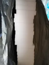 Esponja limpiadora de melamina para oficina y baño, borrador de esponja mágica para cocina, 100 unids/lote