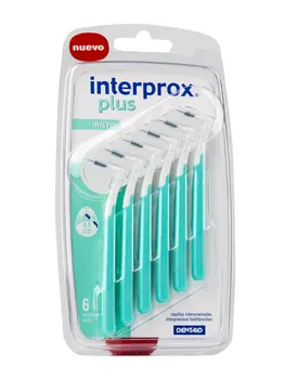 

Interprox plus micro brush 6 units for cleaning interdental spaces
