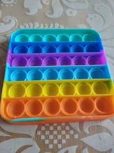 Popit-juguetes antiestrés para adultos y niños, juguete sensorial de burbuja, Squishy Jouet Pour Autiste