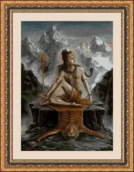 

CROSS STITCH KIT PANDATHREAD RELIGION AND MYTHOLOGY 35072