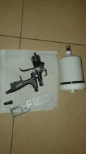 Pneumatic-Gun Airbrush Lvlp-Pistol Car-Paint-Repair Deko Environmental-Protection W/t-Tank