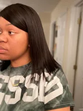 Rosabeauty-Peluca de cabello humano Remy para mujeres negras, 4x4 postizo Frontal de encaje, 28 y 30 pulgadas, pelo liso brasileño predespuntado