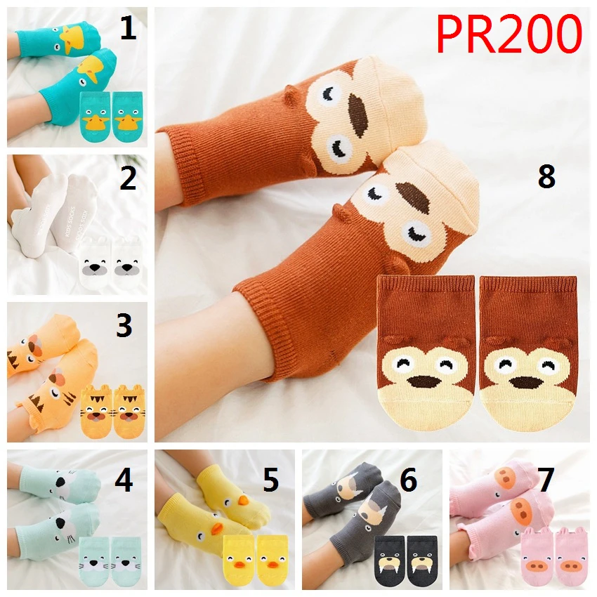 

PR200, 0-4yrs cute baby spring summer anti-slip ankle socks